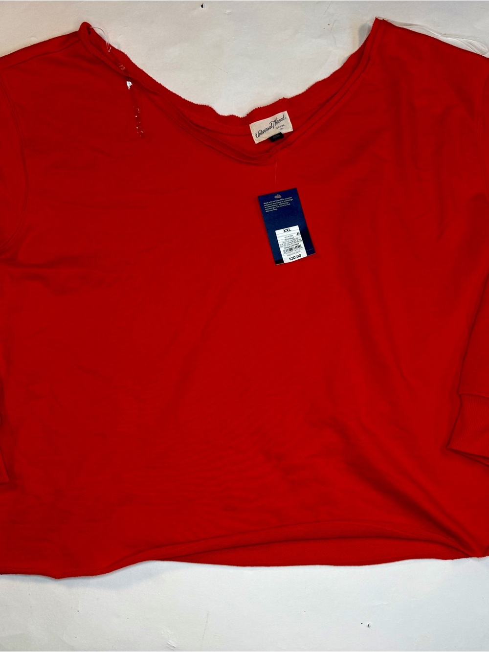 Universal Thread Red Scoop Neck Tee